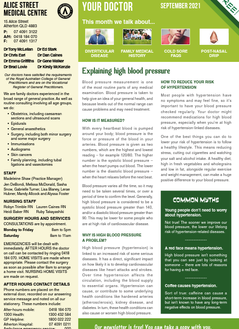 Your Doctor September 2021